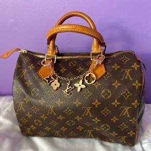 AUTHENTIC LOUIS VUITTON
Monogram Speedy 35 Pre-Owned